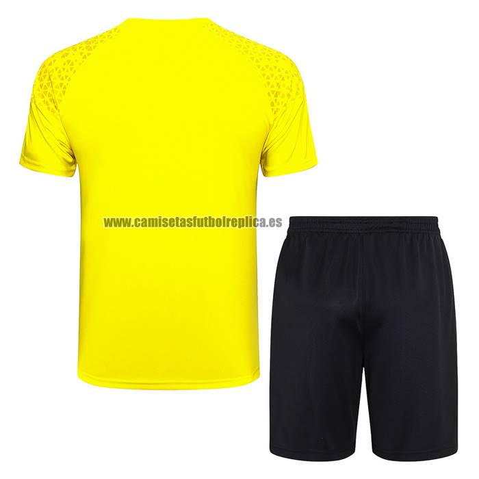 Chandal del Borussia Dortmund Manga Corta 2023-24 Amarillo - Pantalon Corto